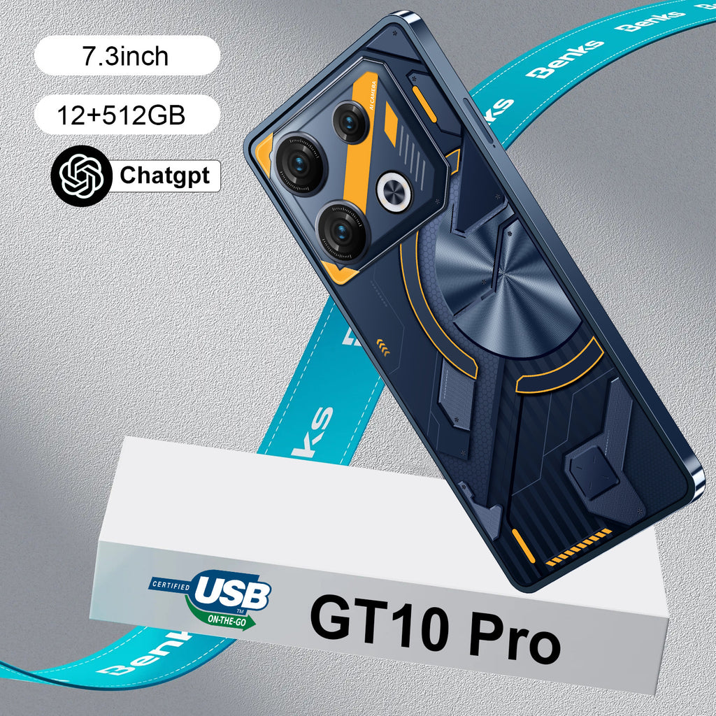 GT10 Pro Original Smartphone In Stock12+512G Android Phone Source Factory AliExpress