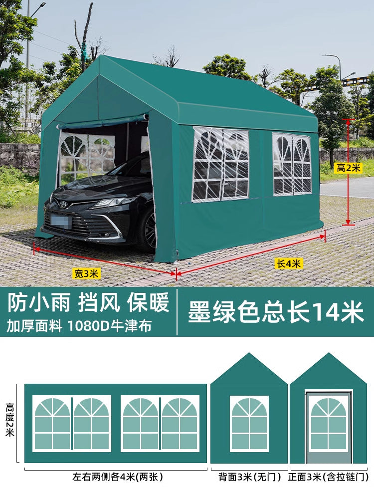 Camping Internet Celebrity Market Stall Tent Cover Thickened Windproof Rainproof Coldproof Outdoor Windproof Cloth Distribution and Dropshipping