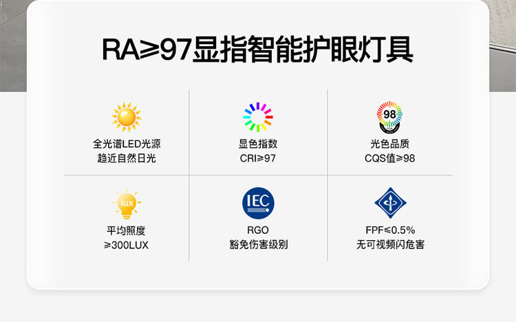 Cream Ceiling Light Minimalist Style Master Bedroom Light Cloud Hall Living Room Eye Protection Simple Room Light Full Spectrum Smart