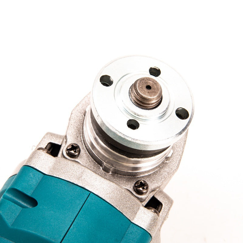 Cross-Border Dropshipping Two Batteries and One Charger Lithium Battery Angle Grinder Rechargeable Cordless Polisher Household Grinding Angle Grinder Brushless