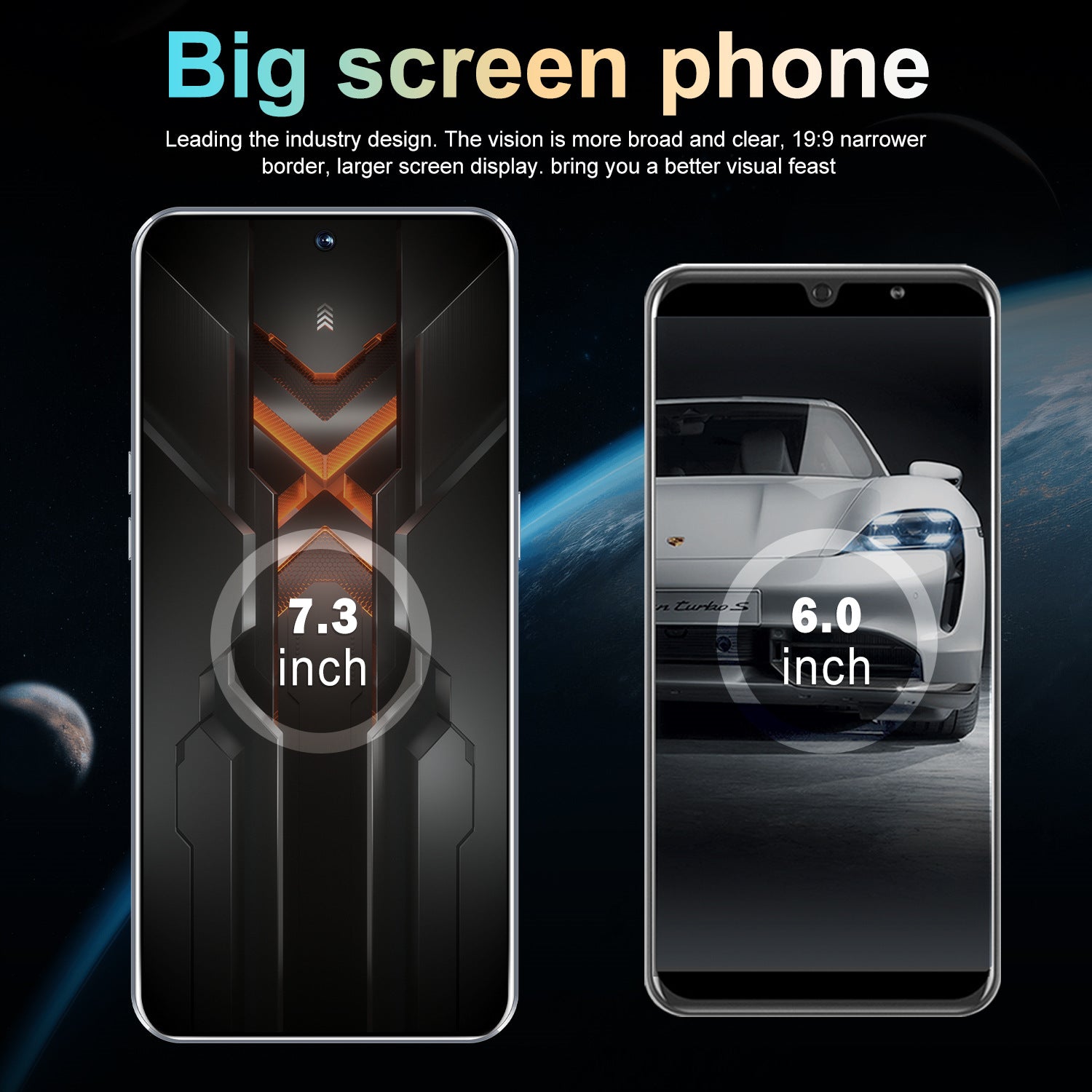 GT20 Pro Smartphone7.3Large Screen Android16+1T Factory Price for Mobile Phones(Popular)