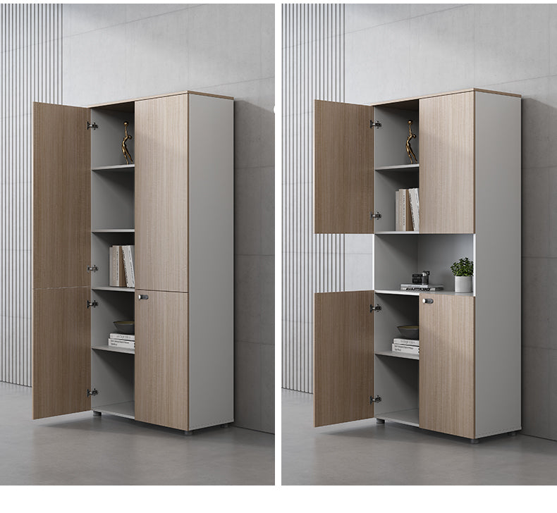 File Cabinet Wooden Office Cabinet Furniture Document Archive Cabinet Panel Boss Office Back Cabinet Bookshelf Storage Cabinet