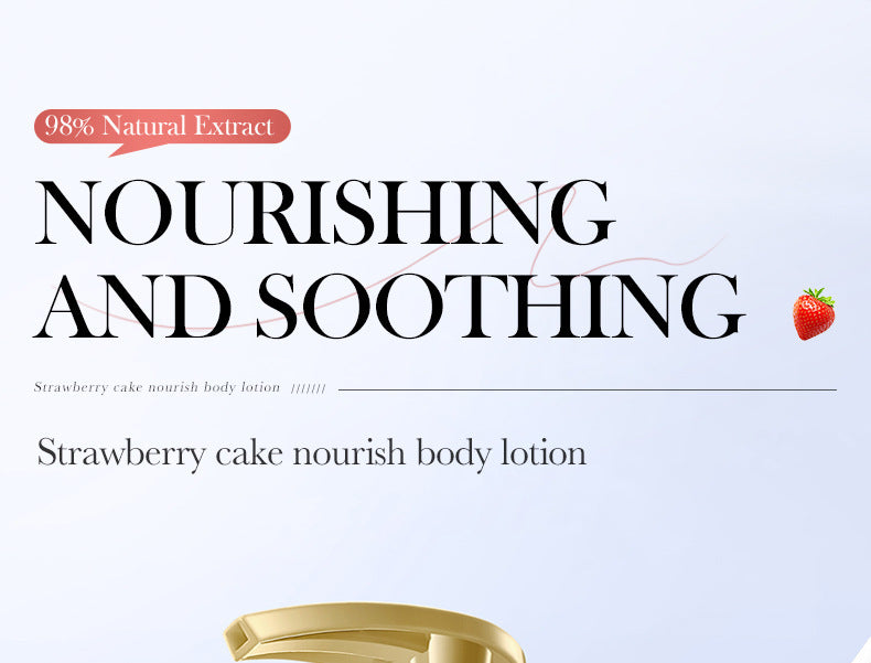Full English Strawberry Nourishing Body Lotion400ml BIOAOUA Moisturizing Body Lotion  Wholesale