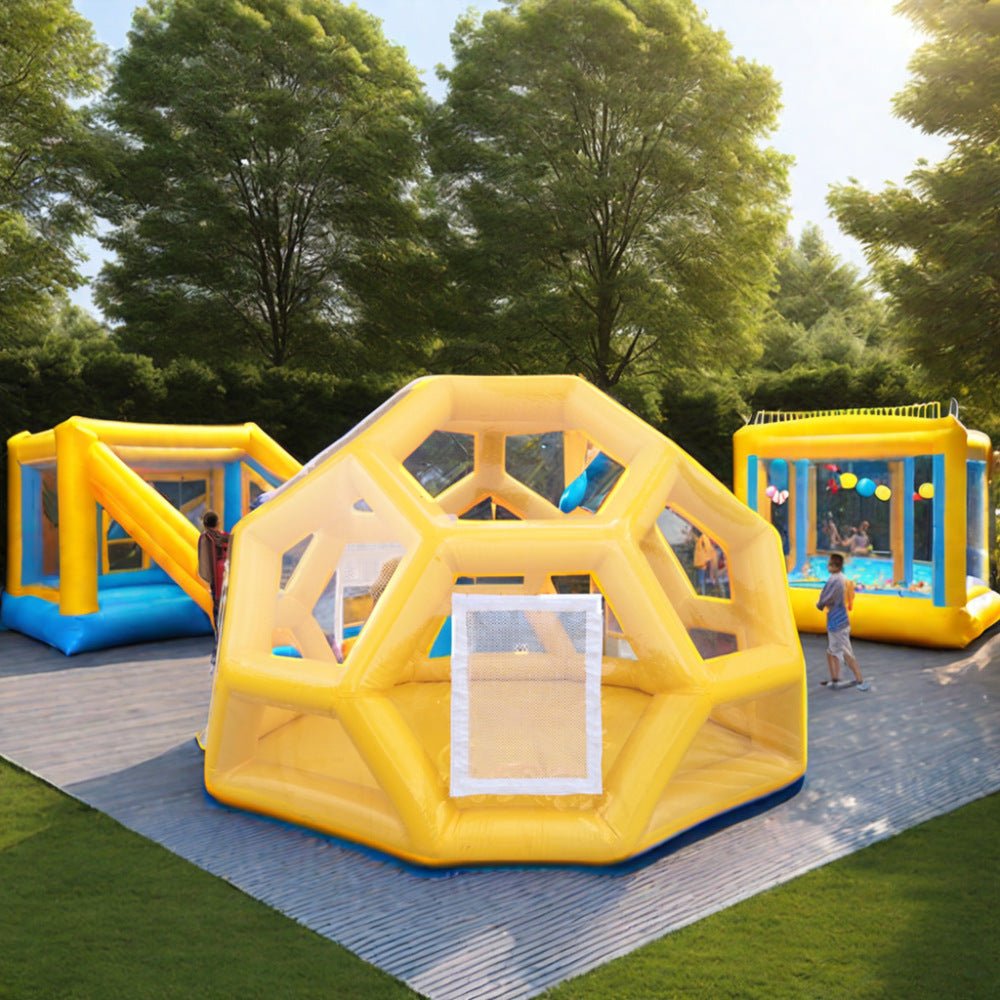 Internet Celebrity Inflatable Tent Large Outdoor Wedding Exhibition Mobile Banquet Tent Emergency Rescue Anti-epidemic Insulation Double Layer