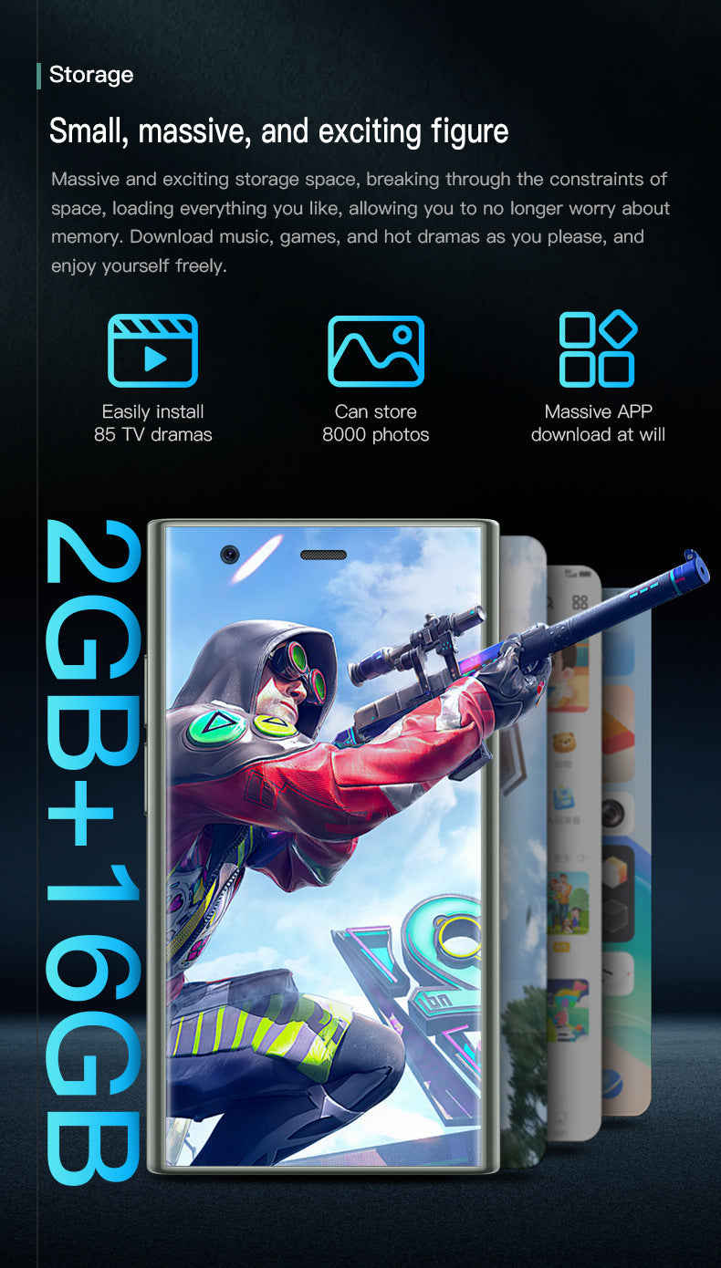 S23pro Mini Smartphone Ultra Small Quad-Core Android System Google Backup Hot Sale