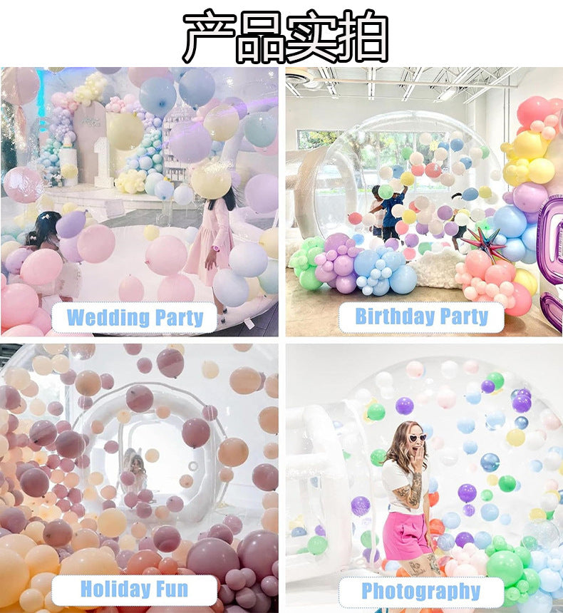 Inflatable Bubble House Outdoor Scenic Spot Check-in Festival Decoration Tent Manufacturer Sunshade Starry Sky Room Bubble House