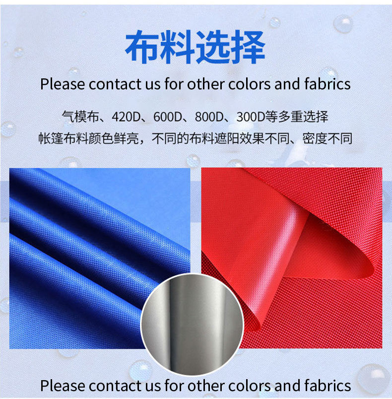 Four-corner Folding Tent3*3Camping Exhibition Leisure Tent Outdoor Beach Sunshade Pavilion Export Wholesale