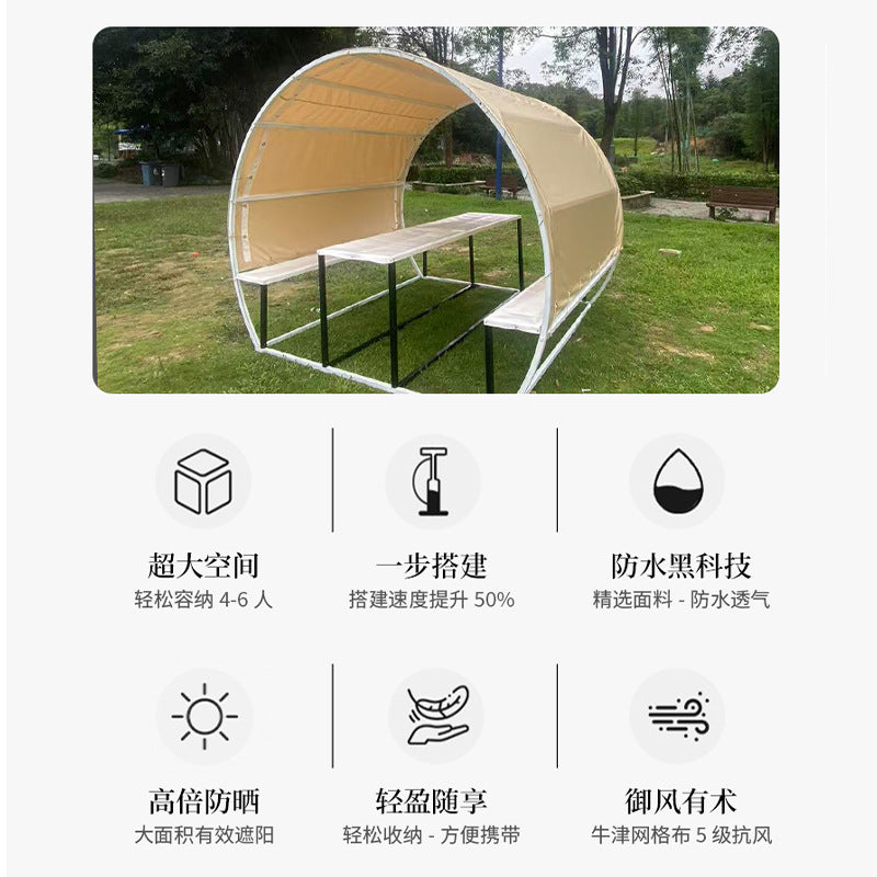 Outdoor Arch Tent Scenic Park Check-in Seat Tent Homestay Tourist Resort Leisure Pavilion Tent