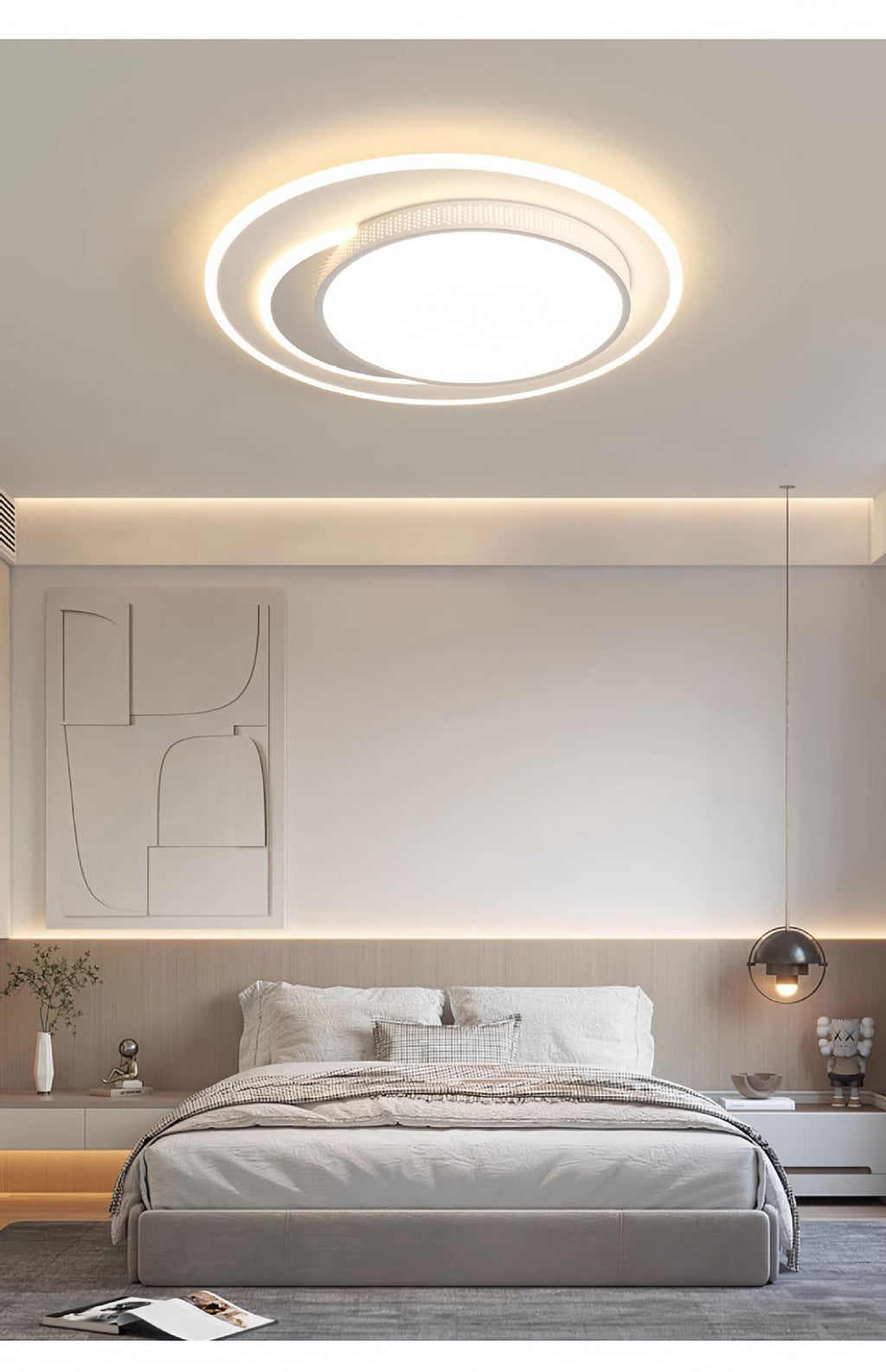 New style living room ceiling light modern minimalist elegant LED Full Spectrum Eye Protection Bedroom Study Room Whole House Package Lighting