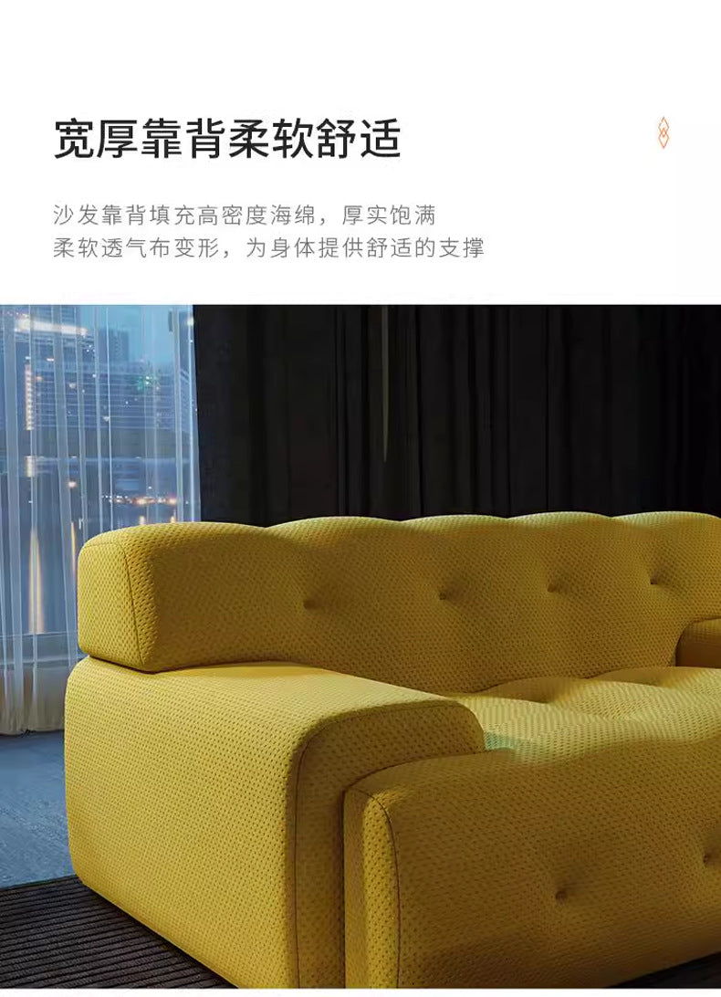 Rochburg Fabric Sofa Compression sofa Modern Living Room Small Apartment Export Direct Compression Sofa Shipping and tax not included