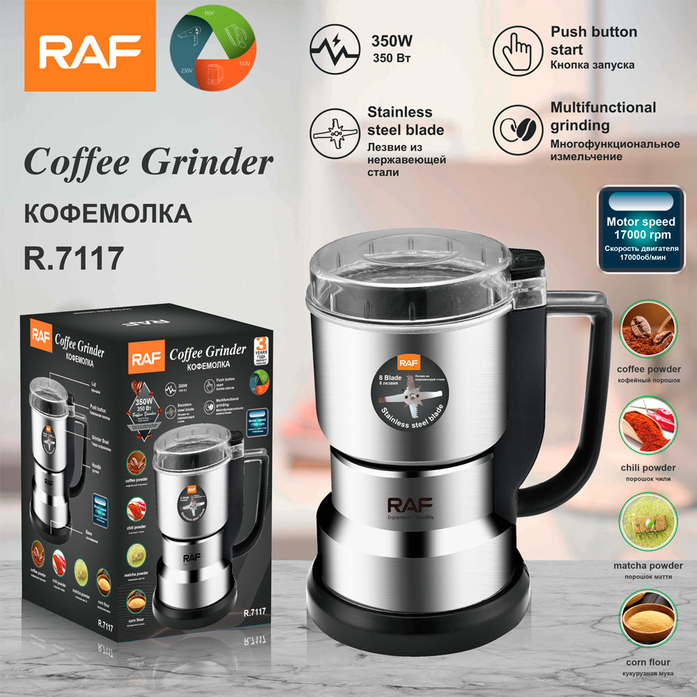 RAF European Standard Multifunctional Food Grinder Household Grinding Machine Five Grains Grinder Dried Beans Grinder