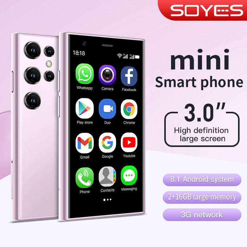 S23Pro Mini Smartphone2+16All-Network Dual-SIM Dual-Standby Android mini Mobile Phone(Popular)