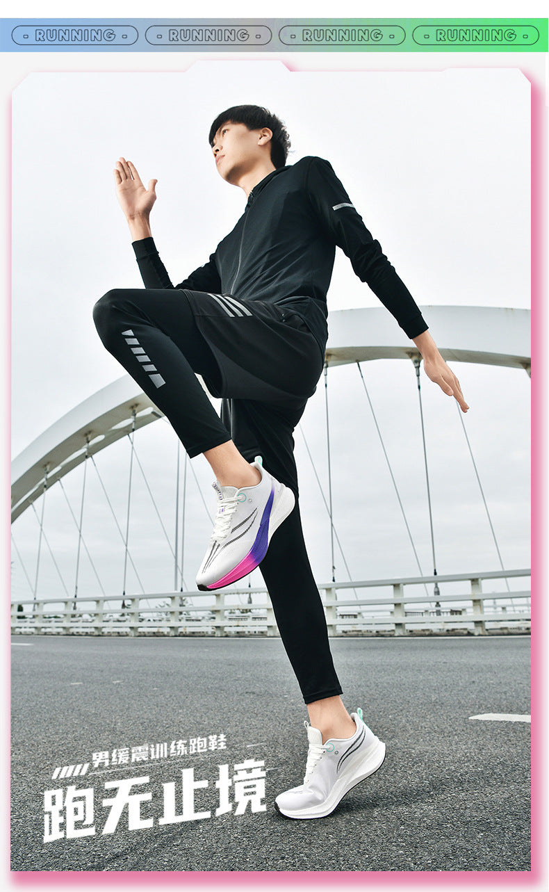 Red Rabbit8pro Rebound Cushioning Carbon Plate Running Shoes Mesh Breathable Non-Slip Sports Shoes Fashion Casual Racing Running Shoes