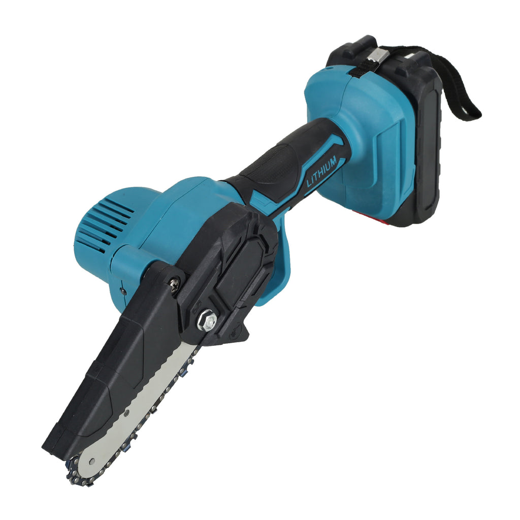 New Household Mini Electric Chainsaw Two-Piece Set Electric Garden Pruning Shears Multi-Functional Handheld Lithium Battery Pruning Shears