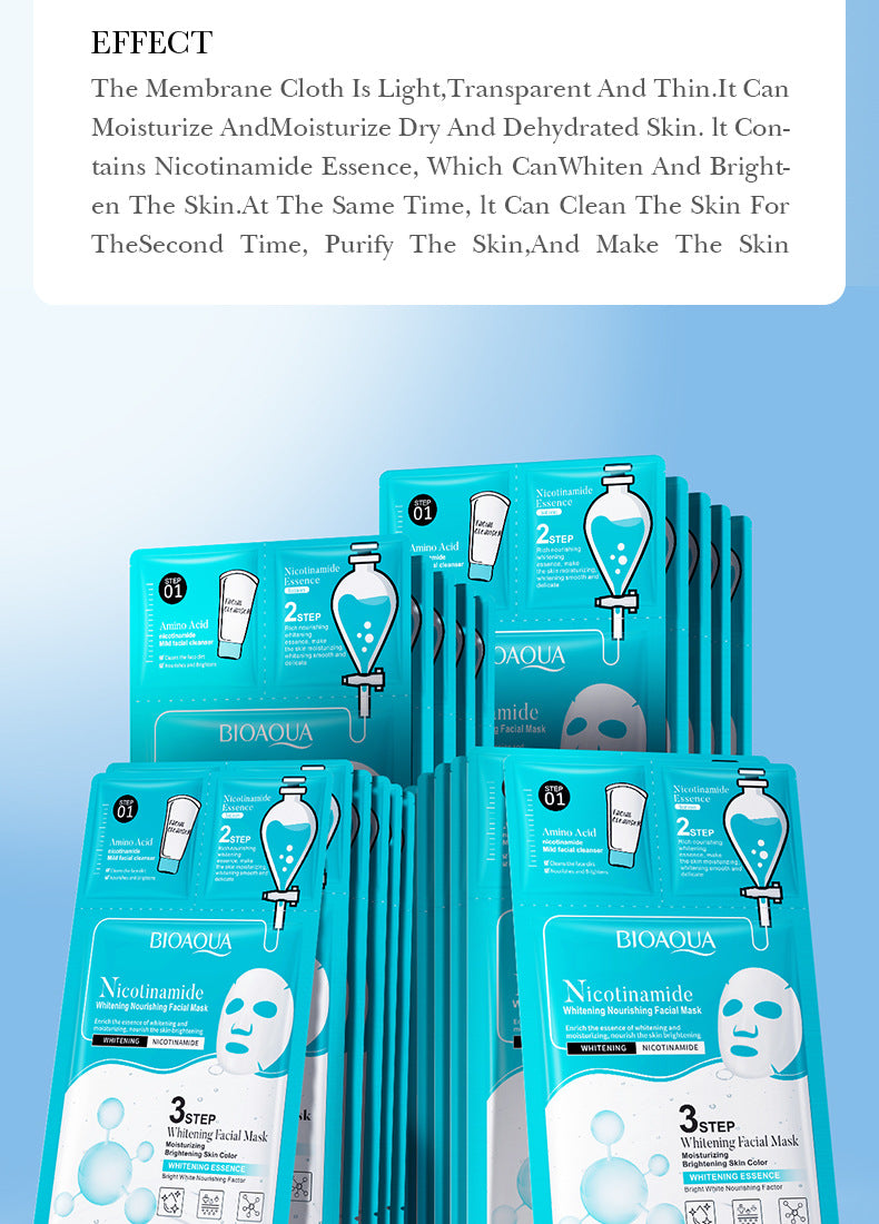 Full English Trilogy Face Mask BIOAOUA Cleansing Facial Cleanser Hydrating Essence  Wholesale