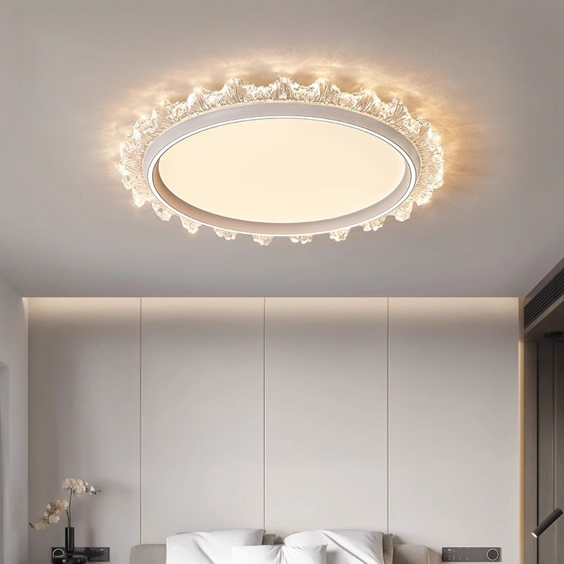 Modern simple light luxury bedroom ceiling light LED Round Eye Protection Study Lamp New Home Smart Room Lamp