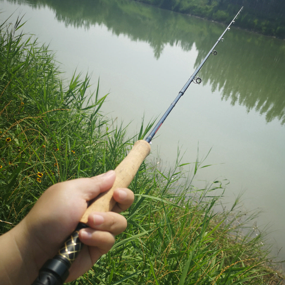 7/8#Carbon Fly Rod4Portable Fly Fishing Rod M Fast Adjustable European and American Style Popular Fishing Rod for Stream Lure Fishing