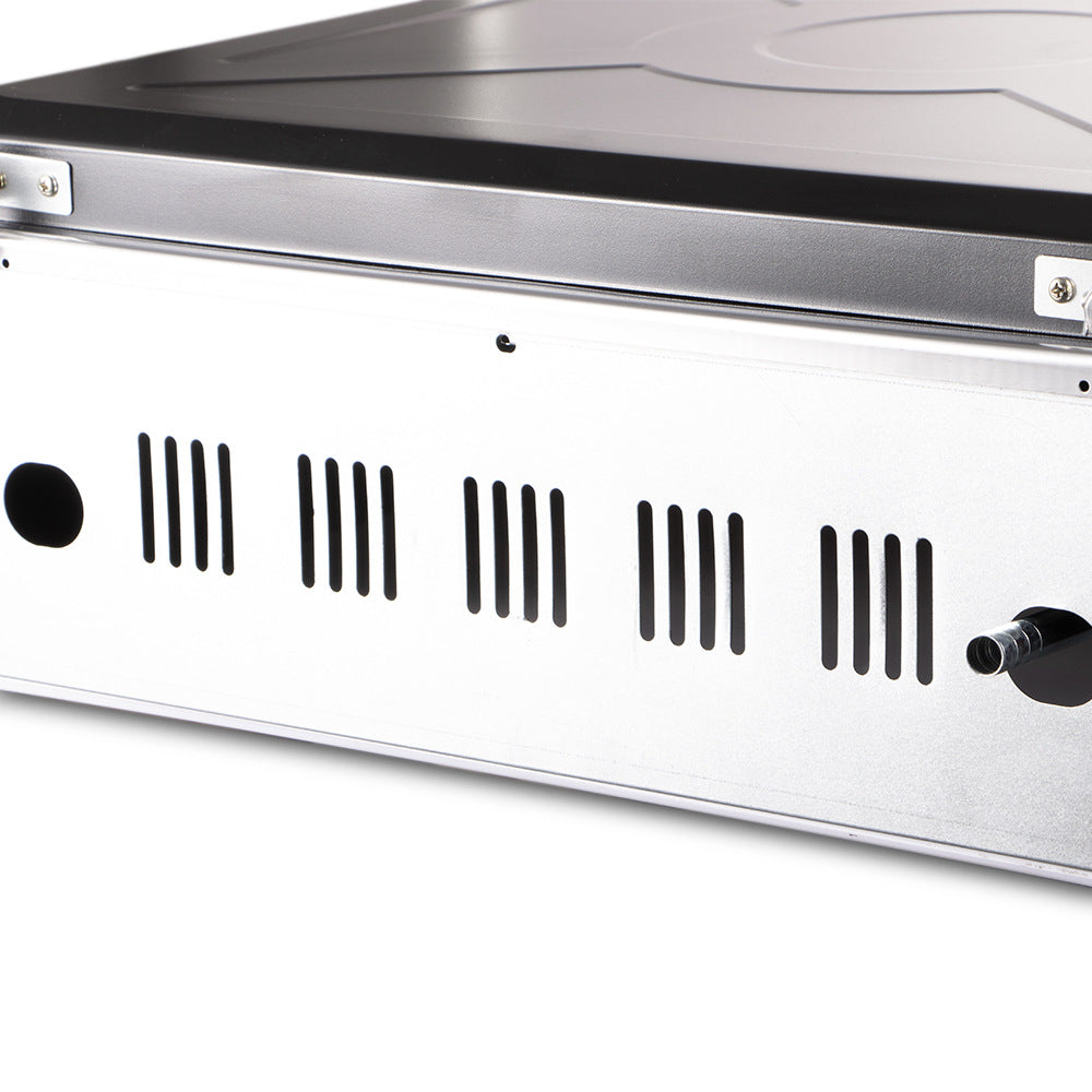 RAF Hot Sale Gas Four-Burner Stove Panel Household Low Energy Liquefied Gas Tabletop Flameout Protection Glass Rotating Flame