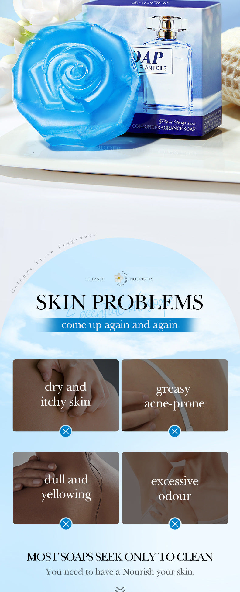 Handmade  Soap100g Essential Oil Plant Fruit Deep Cleansing Body Soap Export Manufacturer Wholesale