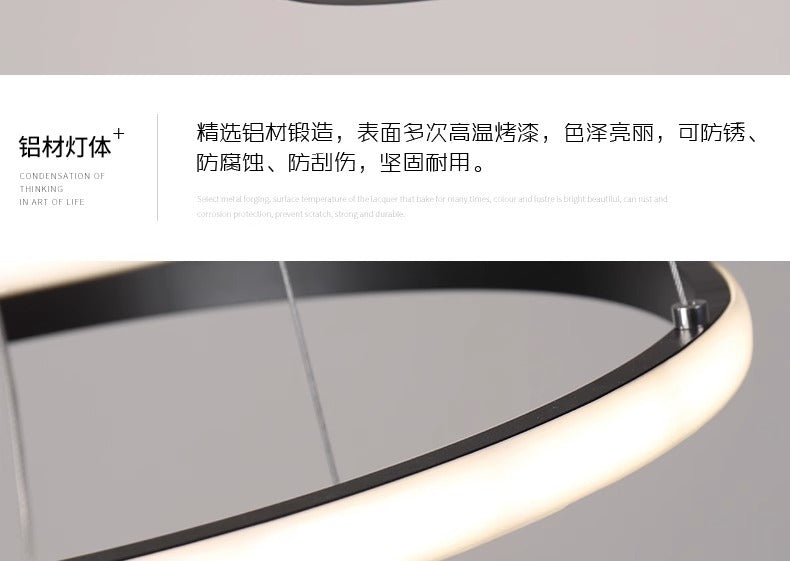 Zhongshan Lighting Wholesale LED Ceiling Lamp Bedroom Dining Room Lamp Minimalist Modern Creative Lighting Nordic Bar Pendant Light