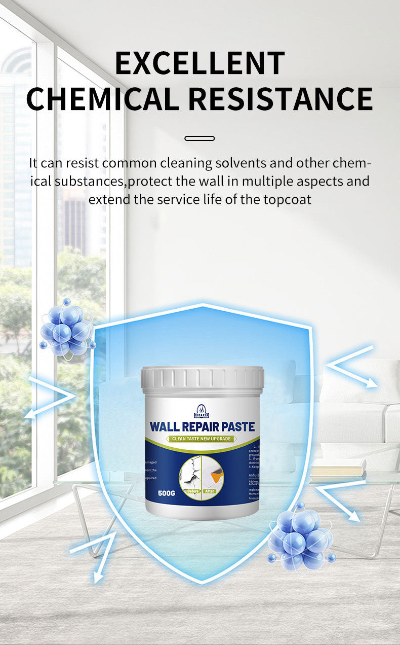 Wall Repair Paste for Repairing Wall Holes and Peeling, Household Putty Paste for Cracks and Nail Holes, White Wall Paste for Wall Repair