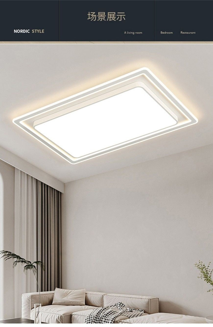 2025New Style Living Room Elegant Ceiling Light Main Light Eye Protection led Modern Whole House Minimalist Lighting Bedroom