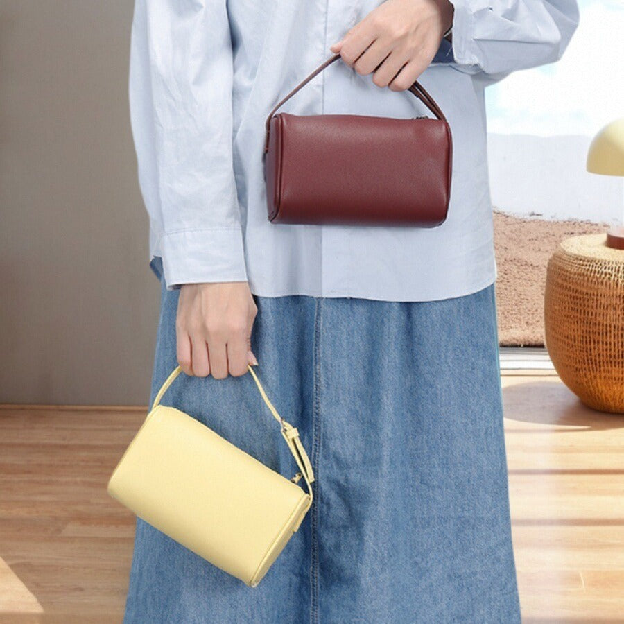 Pencil Case Bag Simple Women's Handbag Niche Versatile Shoulder Bag Light Luxury Fashion Design Crossbody Bag Women's Commuting