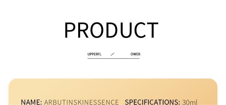 Full English Essence Serum SADOER Hyaluronic Acid Arbutin Moisturizing and Hydrating30ml  Foreign Trade Live Wholesale