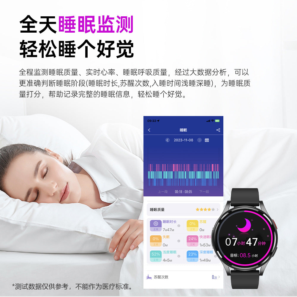ge30Smart Watch amoled Round Screen Bluetooth Call Heart Rate Blood Pressure Blood Pressure HRV Smart Watch hband