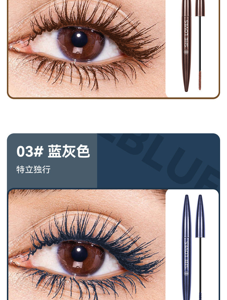 SHELOVES Styling Mascara New Hot Style Waterproof Quick-Drying Non-Smudge Lower Mascara Wholesale