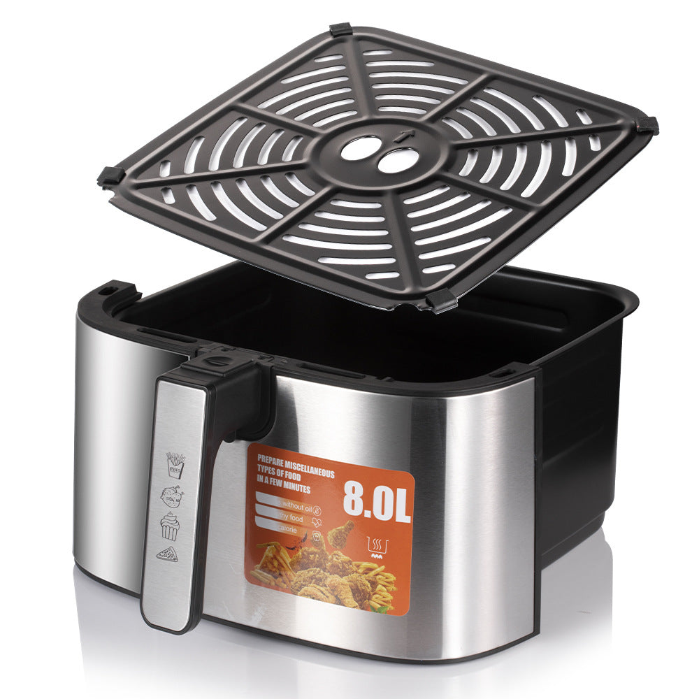 RAF European Standard8L Multifunctional Household Electric Fryer Visual Intelligent Touch Screen Oil-free Air Fryer Large Capacity