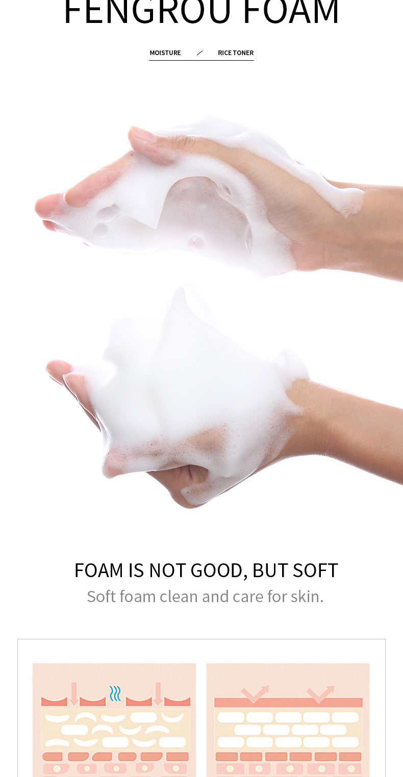 Full English Rice Skincare Set BIOAOUA Rice Puree Series Six-Piece Set Box  Wholesale