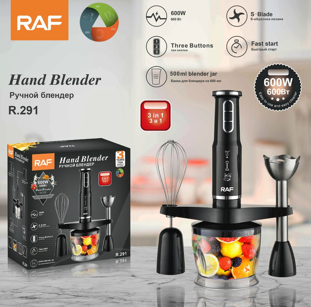 EU Standard Multifunctional Kitchen Handheld Cooking Stick Baby Food Electric Stirring Stick Cooking Machine Juicer Meat Grinder