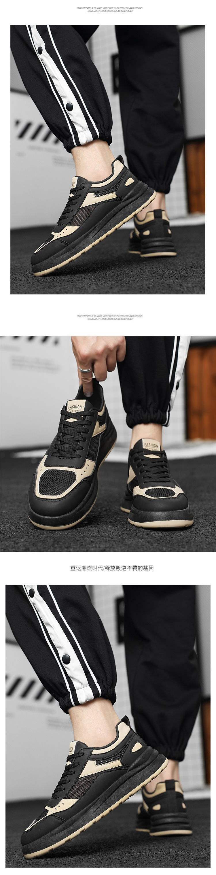 Men's Shoes2025New Summer Breathable Single Mesh Sneakers Men's Sports Casual Shoes Student Simple White Shoes Men's Style
