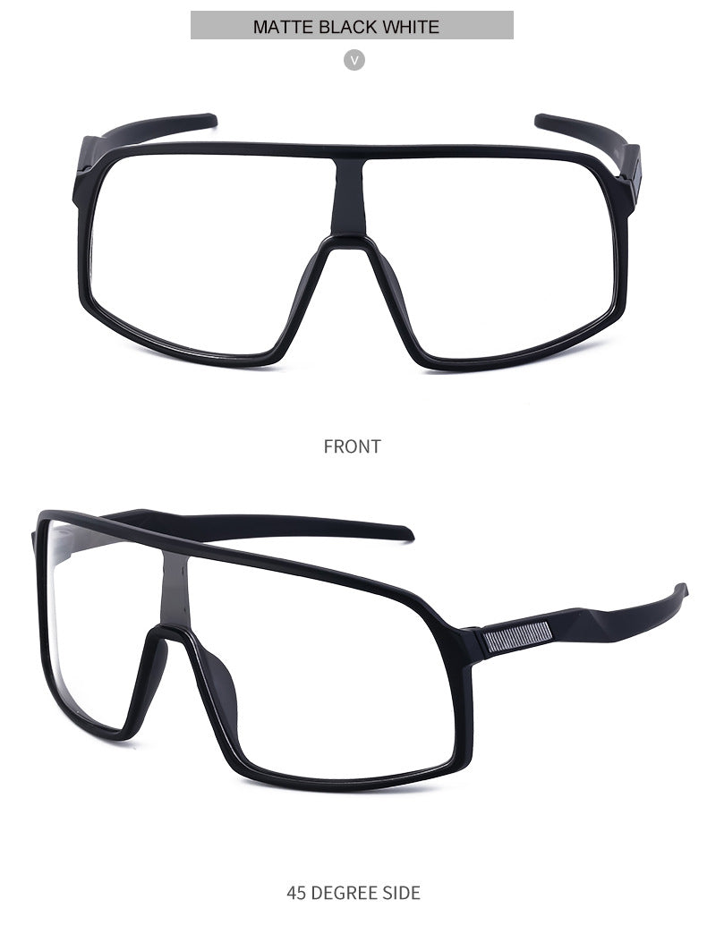 New Colorful Cycling Glasses for Men1998One-piece sunglasses European and American fashion outdoor sports sunglasses