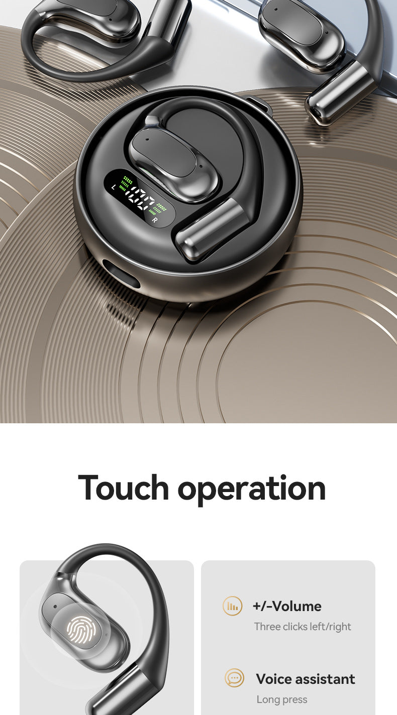 M114Hot-selling Rotatable Ear-hook Bone Conduction High Aesthetic Wireless Bluetooth Earphones Wholesale