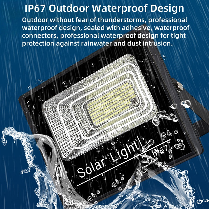 IP67 Waterproof Solar Outdoor Light Split Intelligent Floodlight Indoor and Outdoor Yard Solar Light