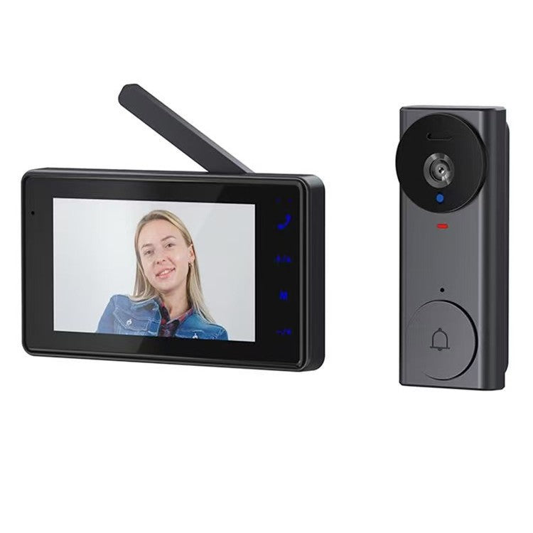 New Product M17A Smart Visual Intercom Doorbell Household2.4G Wireless Visual Doorbell
