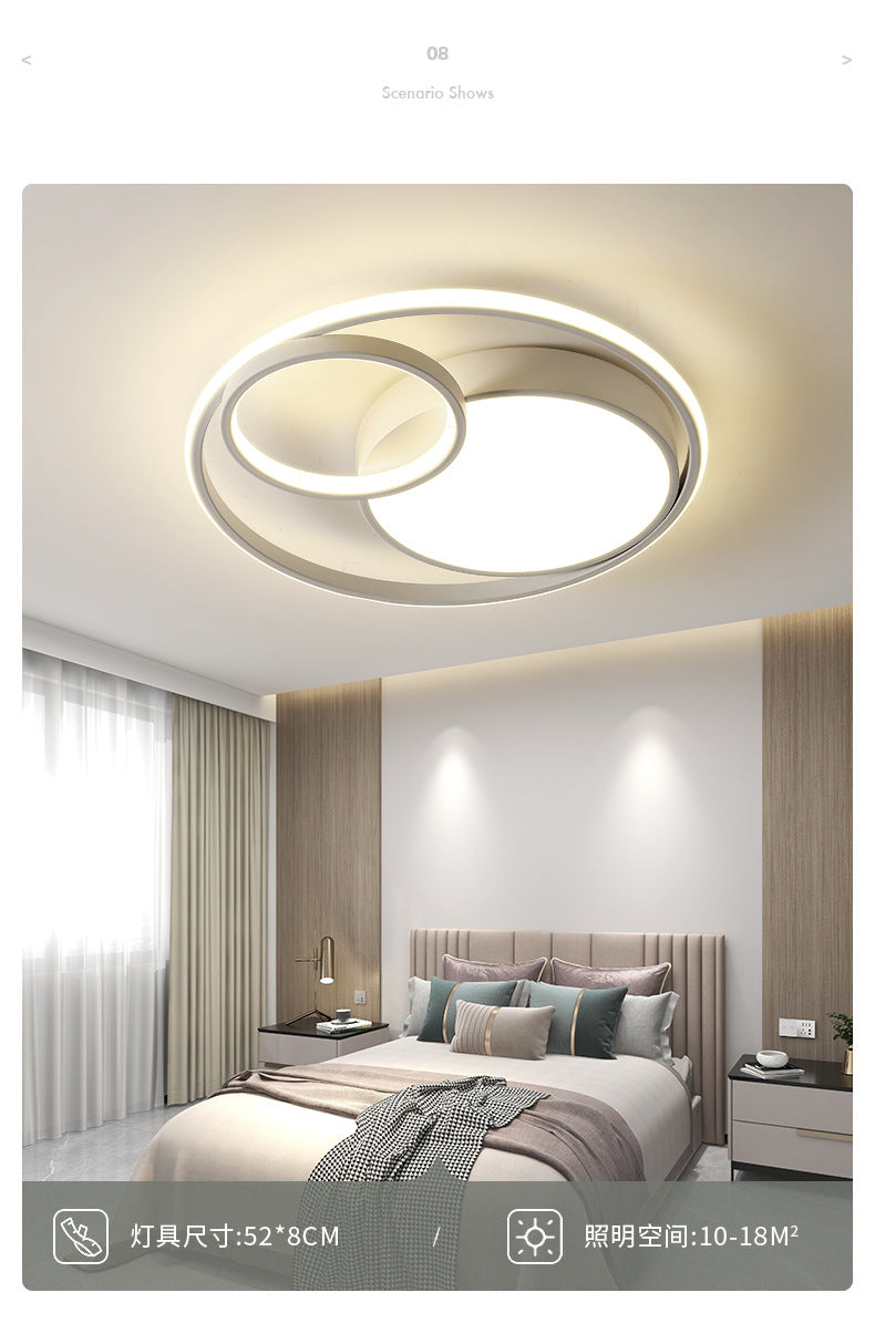 2025New master bedroom ceiling lamp modern simple cozy romantic led Living Room Lamp Creative Dining Room Room Bedroom