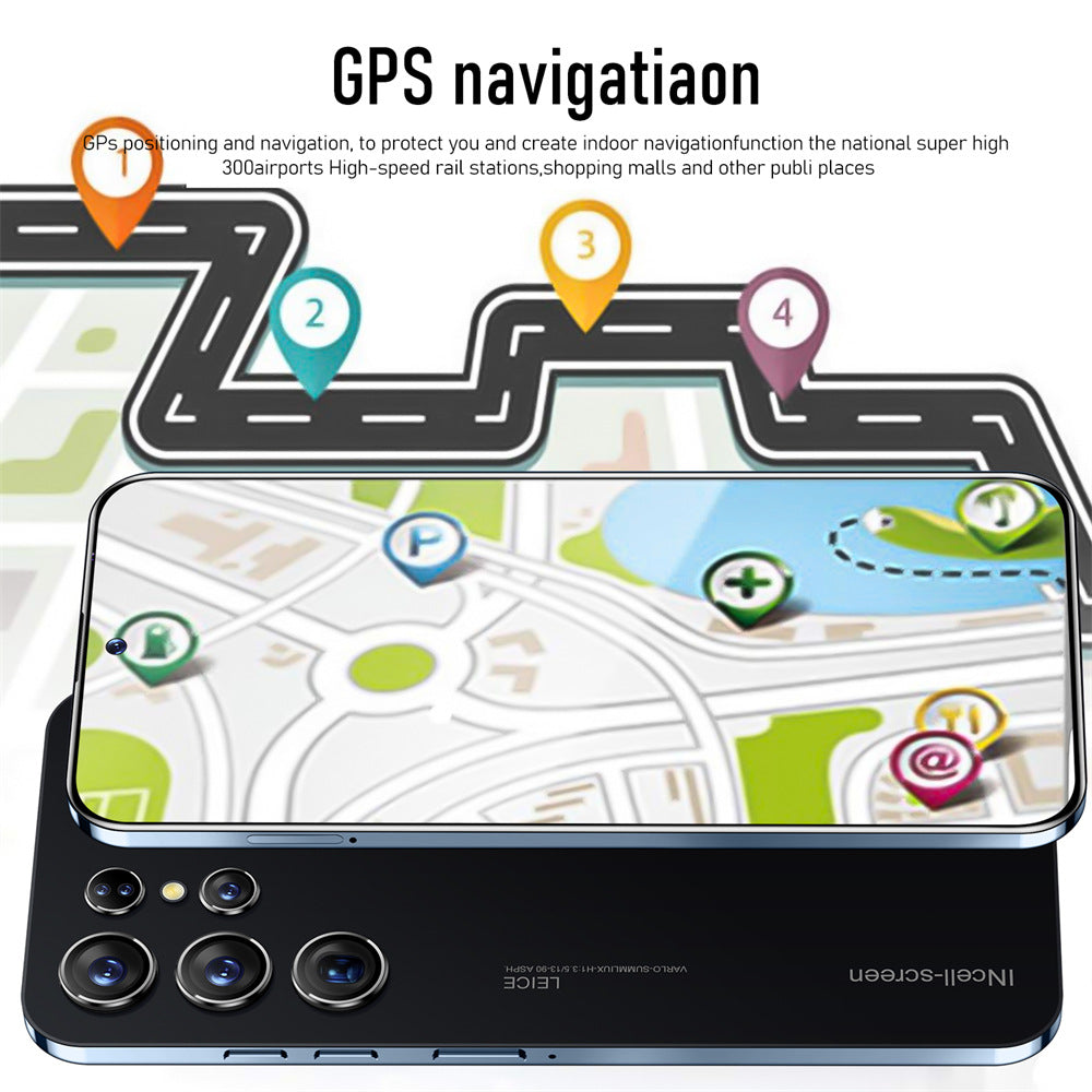 Mobile Phone S23+Ultra True4G Perforated Mesh7.380010,000 Pixels8+256G Super Large Screen