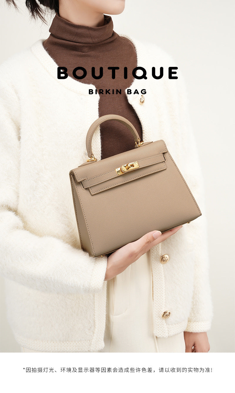 European and American Light Luxury Kelly Bag for Women, Niche Versatile Shoulder Fashion Women's Bag, Trendy Large Capacity Handbag and Crossbody Bag for Women