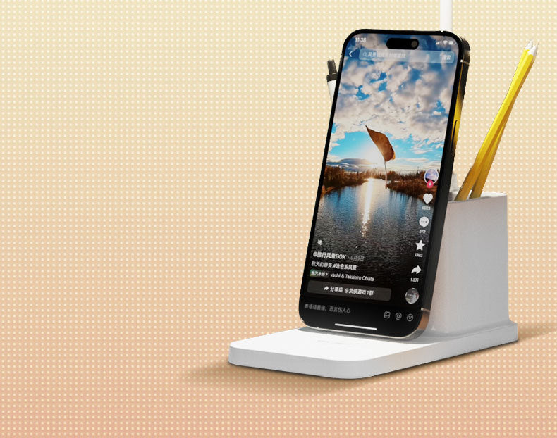 Desk Lamp for Study, Multi-Functional Wireless Charging, Eye Protection, Bedroom Bedside Lamp, High-End Desktop USB Plug-in Light