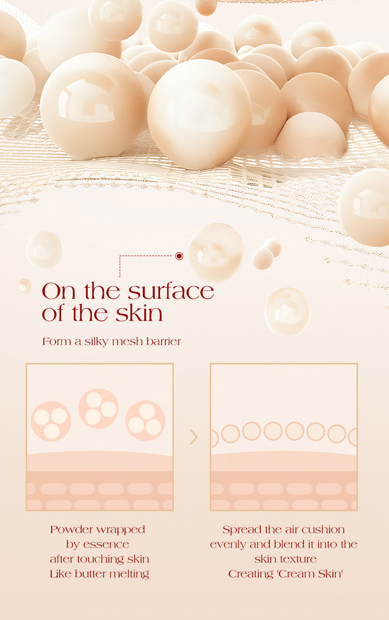 ICVC#Sunscreen Foundation40g Large Capacity Waterproof Long-lasting Non-smudge Lazy Primer Cream E-commerce