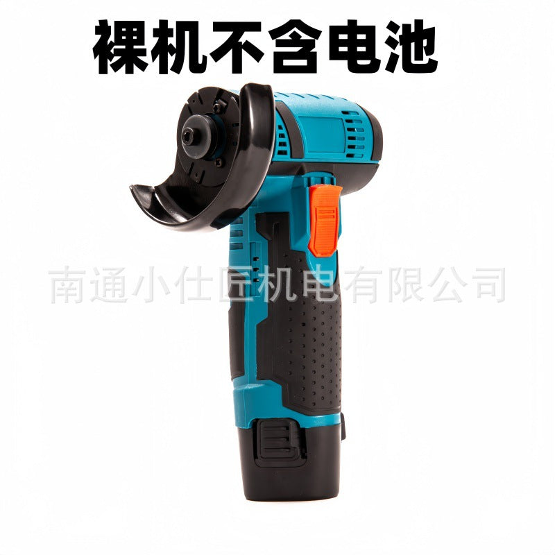 Cross-Border Foreign Trade Mini Rechargeable Lithium Electric Angle Grinder Household Multi-Functional Portable Cutting Grinding Machine Polishing Machine