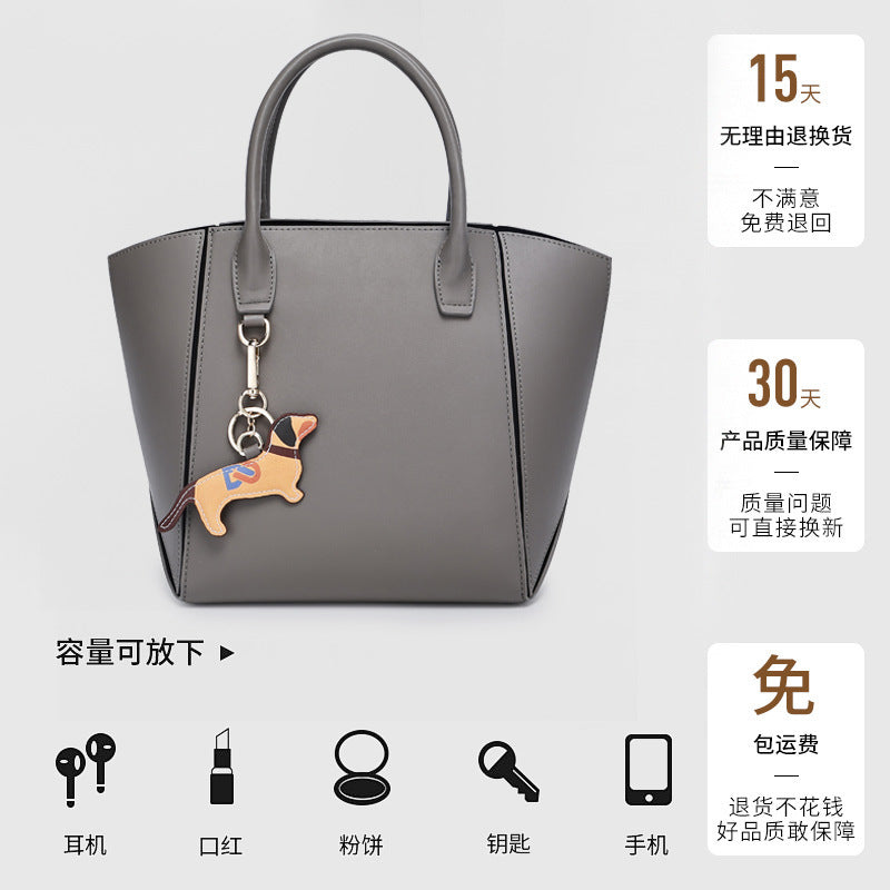 Source Manufacturer Commuting Large Capacity Tote Bag Women's Single Shoulder Fashion Women's Bag Niche Versatile Simple Light Luxury Handbag