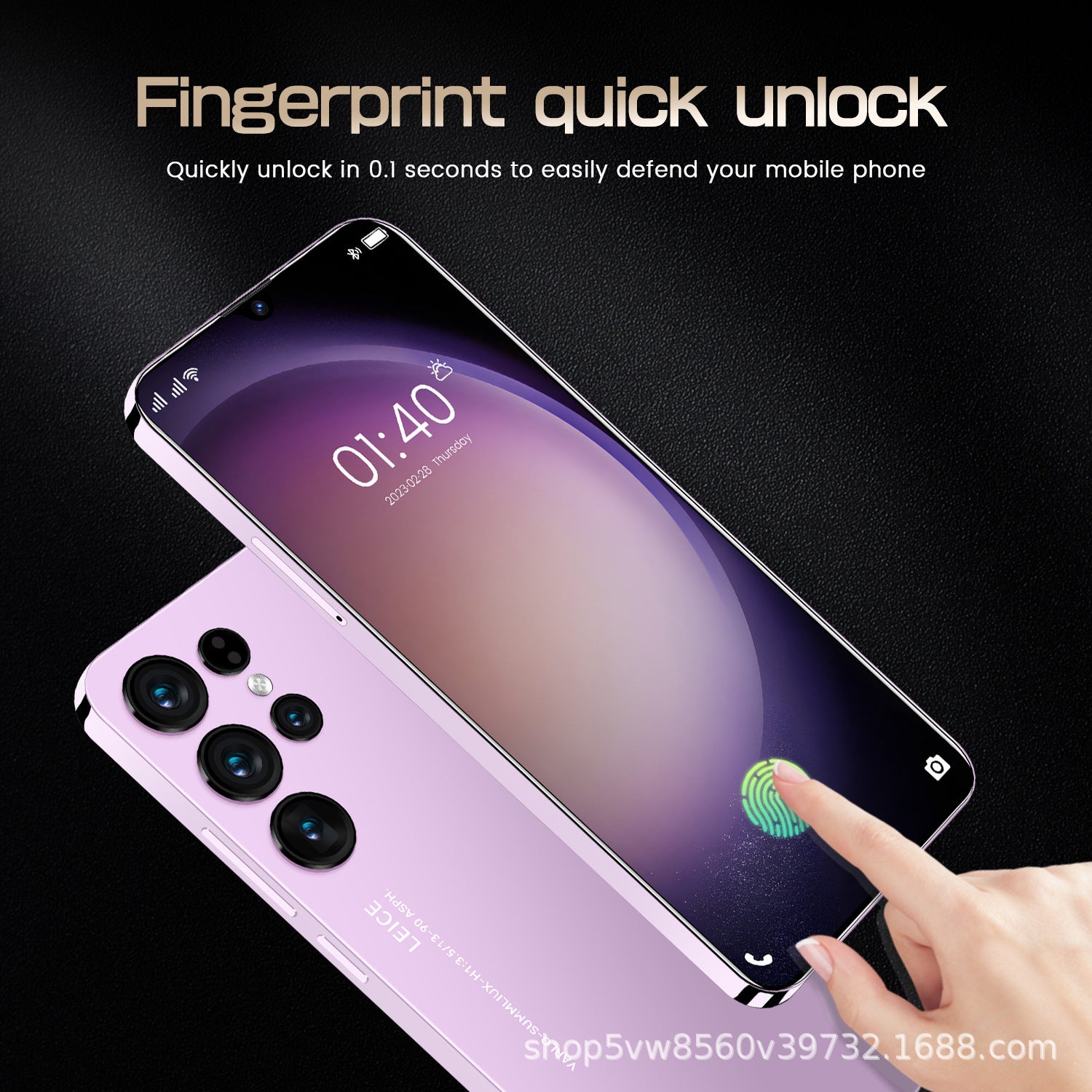 S23+Ultra Specially designed for mobile phones7.3Large Screen HD16+1T Large Memory Source Factory