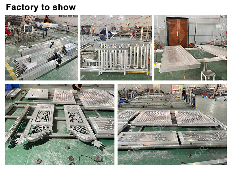 Foshan Factory Best Quality Iron Balcony Railings Designs