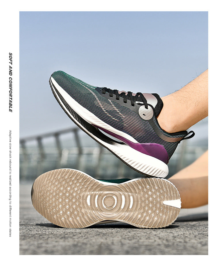 Sports Shoes2025Summer new men's shoes breathable mesh shoes soft sole lightweight running shoes shock-absorbing sports shoes