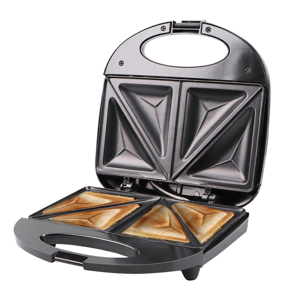 Household Fully Automatic Sandwich Maker Heating Toast Double-sided Breakfast Machine Multifunctional Light Food Bread Maker
