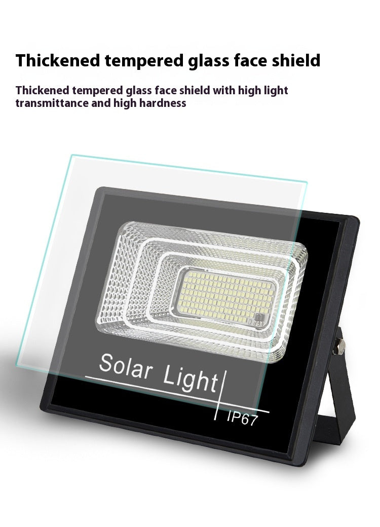 Solar Lamp Outdoor IP67 Waterproof Garden Lamp Suitable for Yard Street Residential Area Split Floodlight